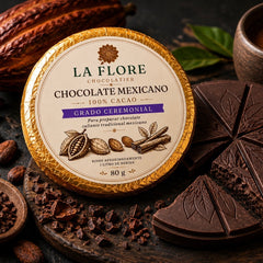 Chocolate de Mesa 100% Cacao — Grado Ceremonial (80 g)