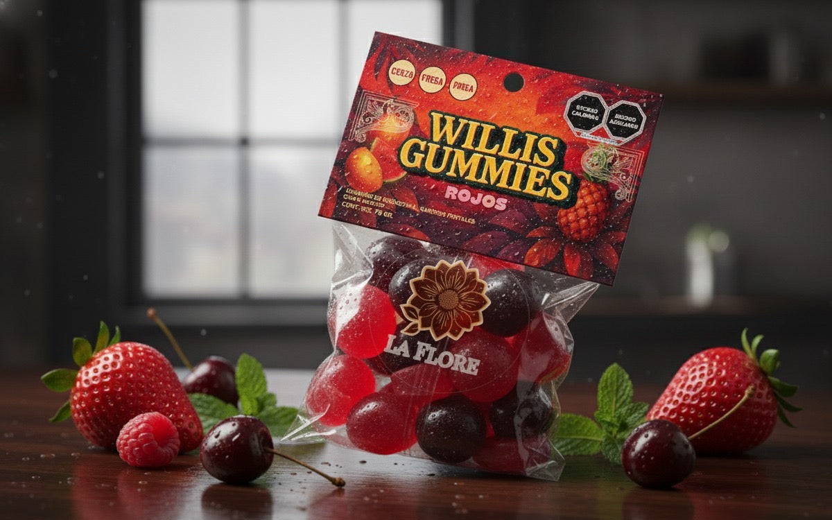 Willis Gummies – Rojos (70 g)