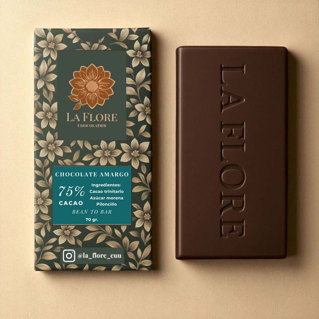 Barra 75% Cacao (70 g)