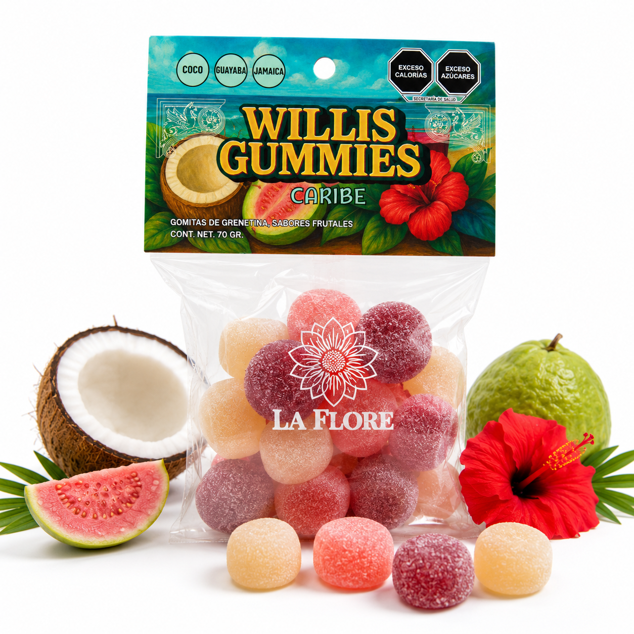 Willis Gummies – Caribe (70 g)