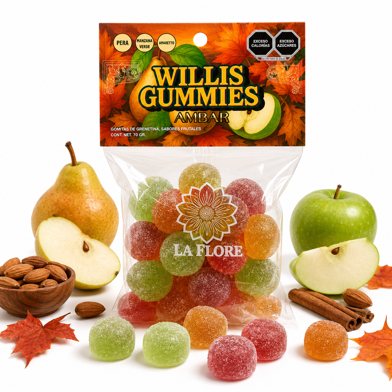 Willis Gummies – Ambar (70 g)