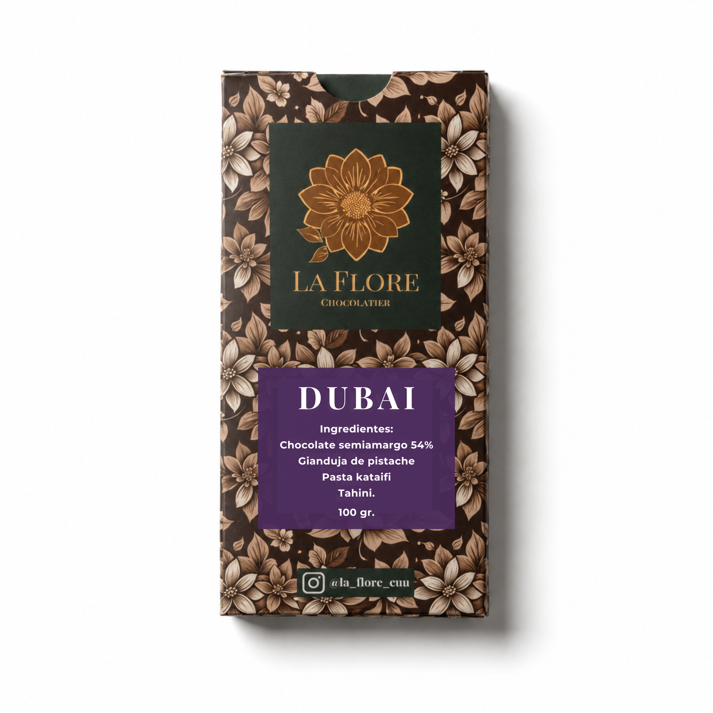 Barra Dubai Oscuro (100 g)