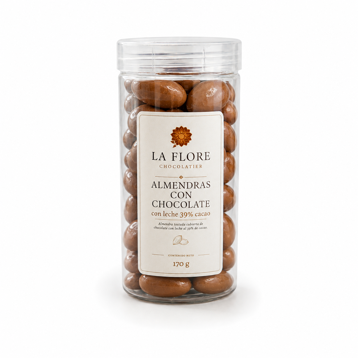 Almendras con Chocolate con Leche