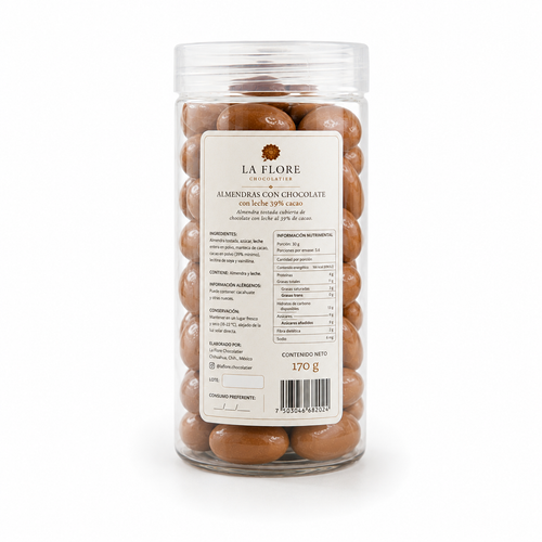 Almendras con Chocolate con Leche