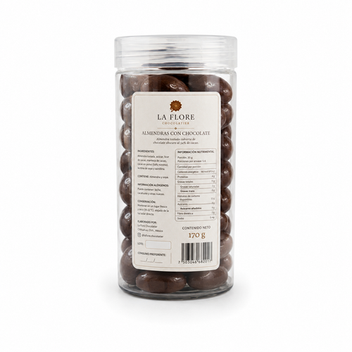 Almendras con Chocolate Oscuro