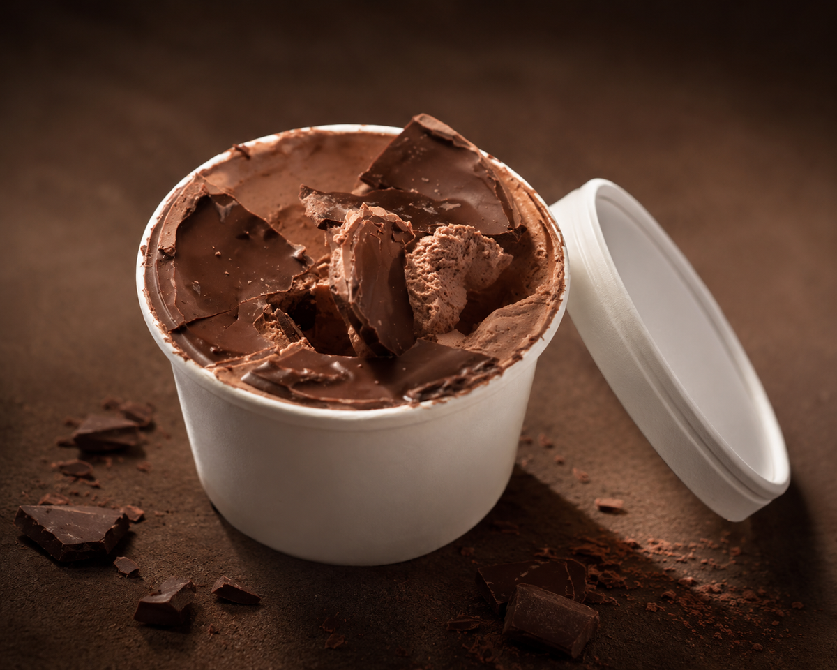 Snap — Gelato con Capa que se Quiebra