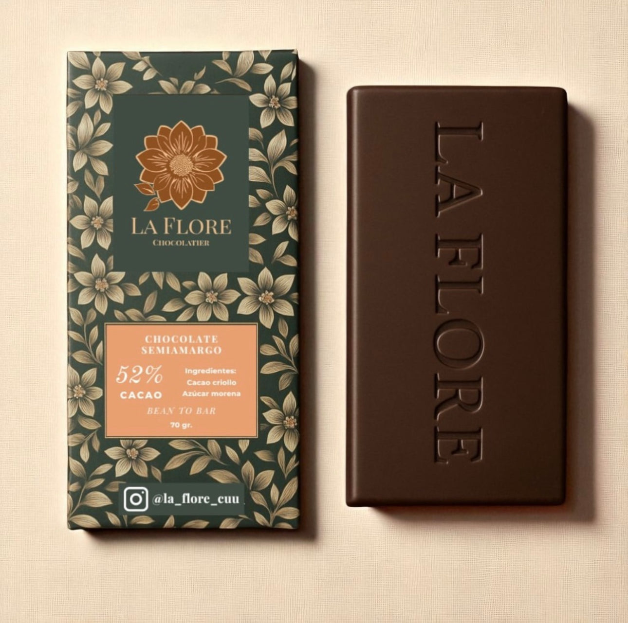 Barra 52% Cacao (70 g)