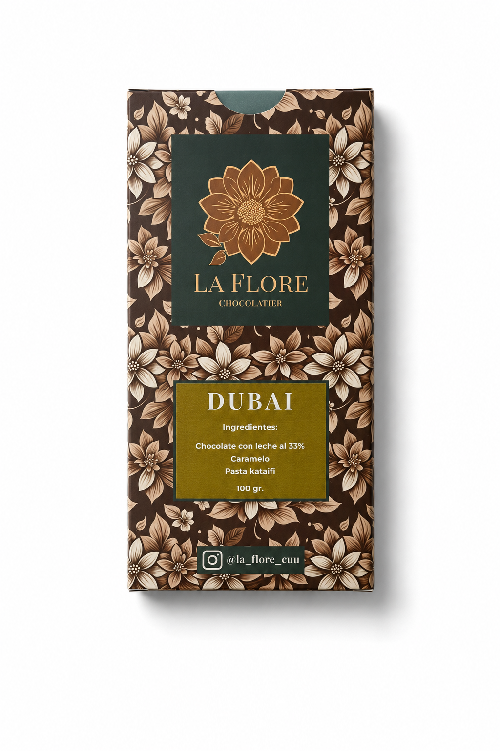 Barra Dubai - Caramelo